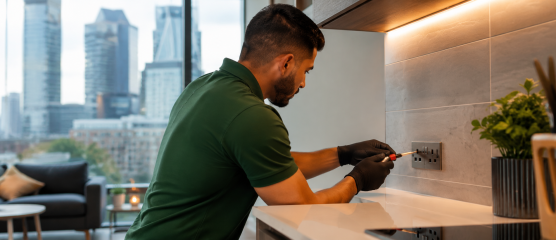 Electrical fix · Canary Wharf